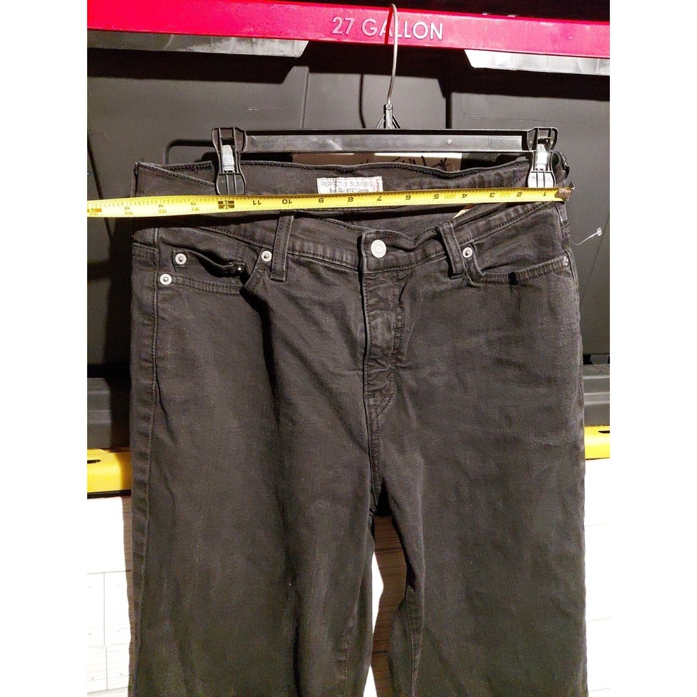 Levi's 512 Perfectly Slimming Boot Cut Jeans Retro Chic Edgy Western Style Sz 14 - Picture 11 of 13